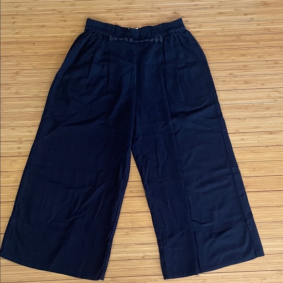 MIRTH Wide-Leg Crop Pants - Picture 1 of 7